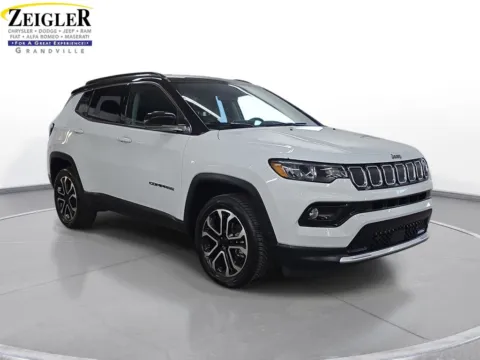Another view of 2022 Jeep Compass Limited for sale in Grandville, MI at Zeigler Chrysler Dodge Jeep Ram of Grandville
