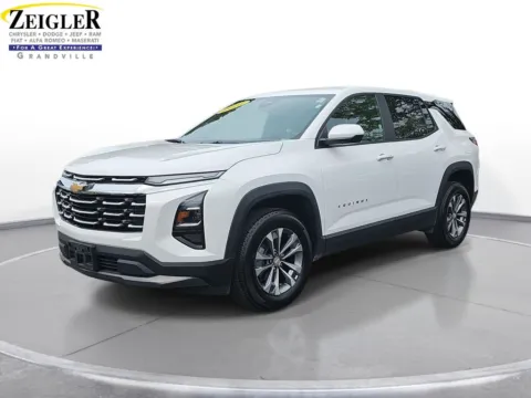 White 2025 Chevrolet Equinox LT for sale in Grandville, MI