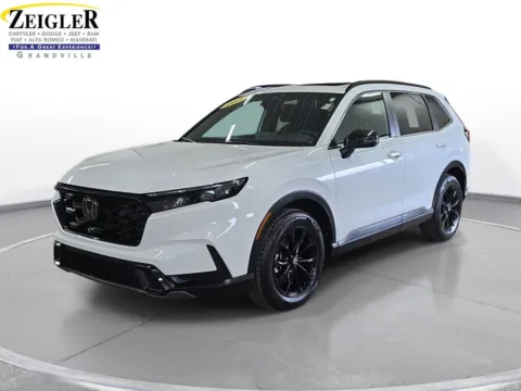 White 2023 Honda CR-V Hybrid Sport for sale in Grandville, MI