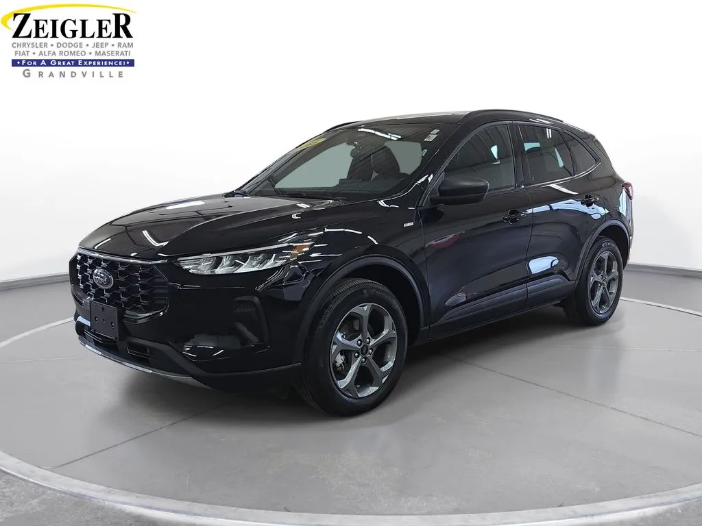 Black 2025 Ford Escape ST-Line for sale in Grandville, MI