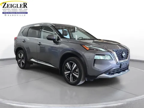 Another view of 2023 Nissan Rogue Platinum for sale in Grandville, MI at Zeigler Chrysler Dodge Jeep Ram of Grandville