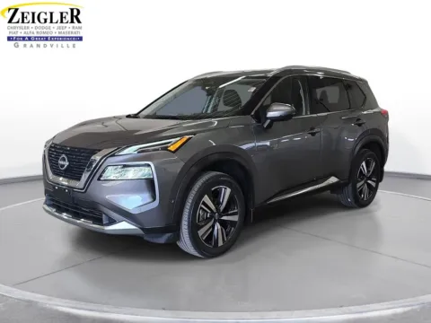 Gray 2023 Nissan Rogue Platinum for sale in Grandville, MI