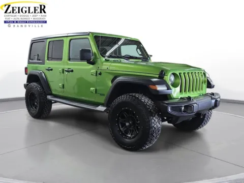 Another view of 2018 Jeep Wrangler Unlimited Sport S for sale in Grandville, MI at Zeigler Chrysler Dodge Jeep Ram of Grandville