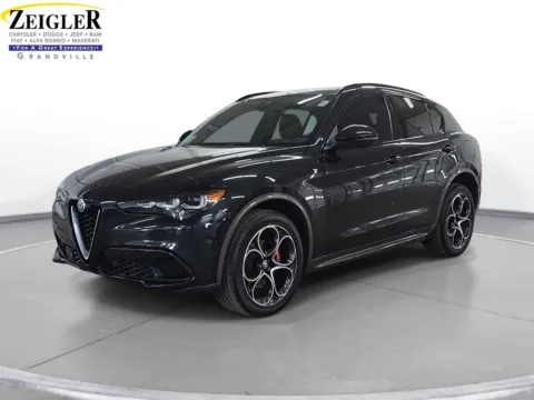 Black 2024 Alfa Romeo Stelvio Ti for sale in Grandville, MI