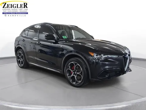 Another view of 2024 Alfa Romeo Stelvio Ti for sale in Grandville, MI at Zeigler Chrysler Dodge Jeep Ram of Grandville