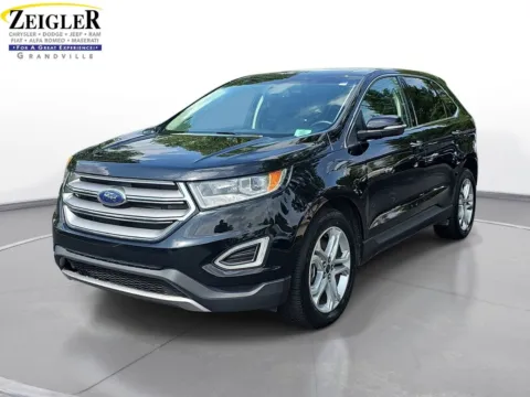 Black 2016 Ford Edge Titanium for sale in Grandville, MI
