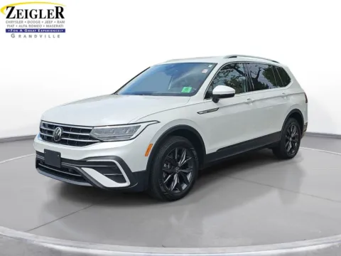 White 2023 Volkswagen Tiguan 2.0T SE for sale in Grandville, MI