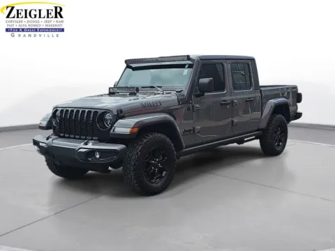 Gray 2021 Jeep Gladiator Willys for sale in Grandville, MI