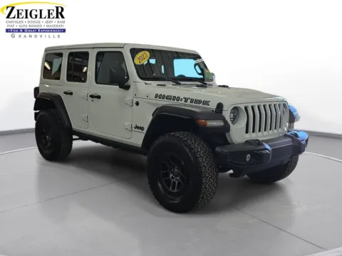 Another view of 2023 Jeep Wrangler High Tide for sale in Grandville, MI at Zeigler Chrysler Dodge Jeep Ram of Grandville