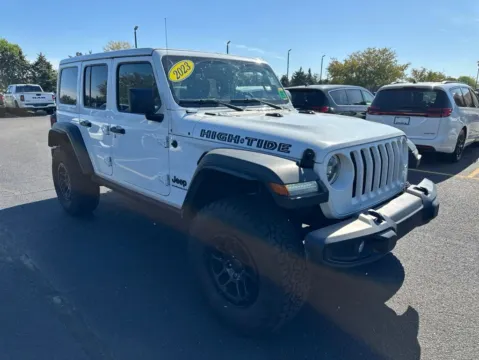 Photos of 2023 Jeep Wrangler High Tide for sale in Grandville, MI at Zeigler Chrysler Dodge Jeep Ram of Grandville