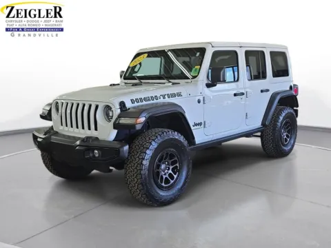 White 2023 Jeep Wrangler High Tide for sale in Grandville, MI