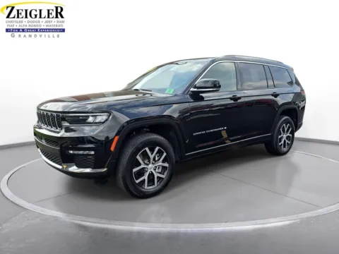 Black 2023 Jeep Grand Cherokee L Limited for sale in Grandville, MI