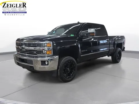 Black 2016 Chevrolet Silverado 2500HD LTZ for sale in Grandville, MI