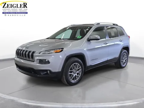 Silver 2015 Jeep Cherokee Latitude for sale in Grandville, MI
