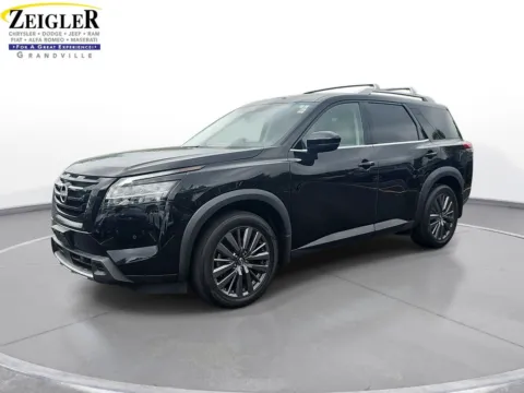 Black 2023 Nissan Pathfinder SL for sale in Grandville, MI
