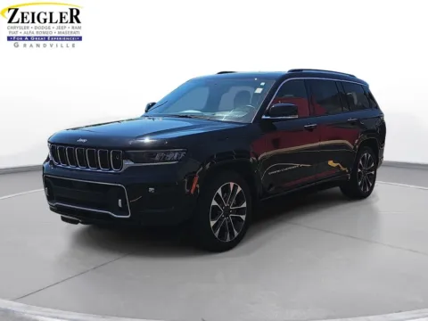 Black 2023 Jeep Grand Cherokee L Overland for sale in Grandville, MI