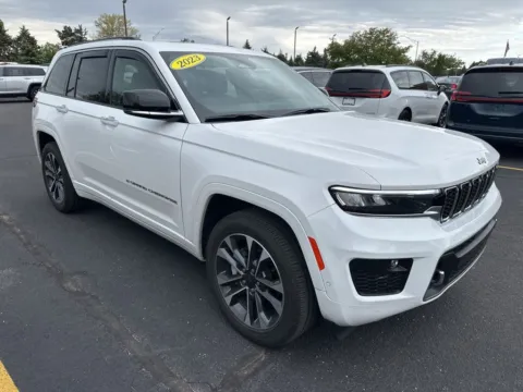 White 2023 Jeep Grand Cherokee Overland for sale in Grandville, MI