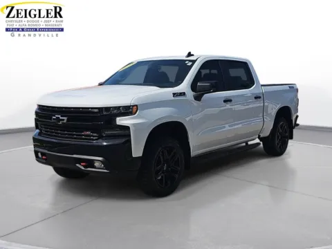 White 2021 Chevrolet Silverado 1500 LT Trail Boss for sale in Grandville, MI