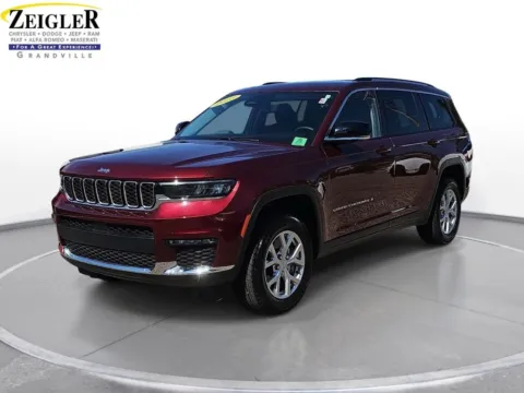 Red 2023 Jeep Grand Cherokee L Limited for sale in Grandville, MI