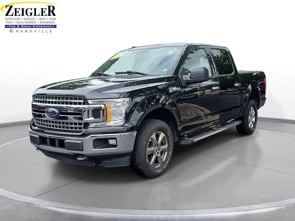 Black 2018 Ford F-150 XLT for sale in Grandville, MI