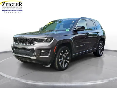 Gray 2023 Jeep Grand Cherokee Overland for sale in Grandville, MI