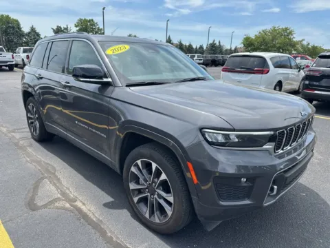Gray 2023 Jeep Grand Cherokee Overland for sale in Grandville, MI