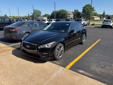 Black 2015 INFINITI Q50 Sport for sale in Grandville, MI