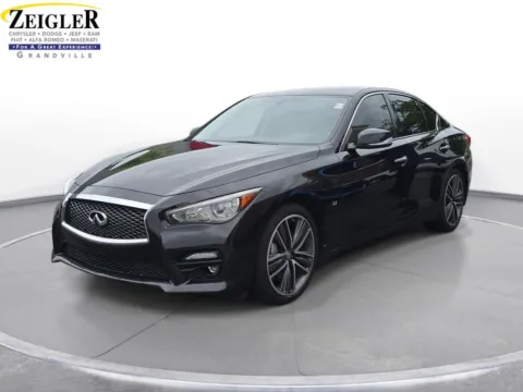 Black 2015 INFINITI Q50 Sport for sale in Grandville, MI