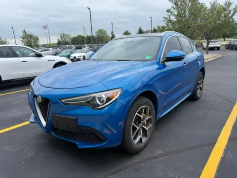 Blue 2020 Alfa Romeo Stelvio Ti for sale in Grandville, MI