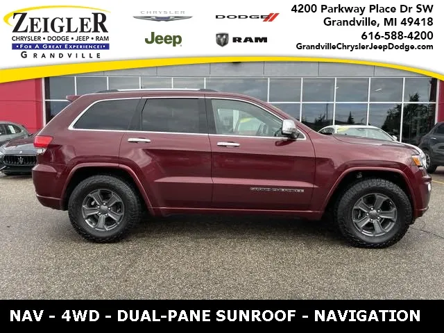 Used 2017 Jeep Grand Cherokee Overland for sale in Grandville, MI