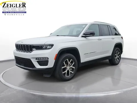 White 2023 Jeep Grand Cherokee Limited for sale in Grandville, MI