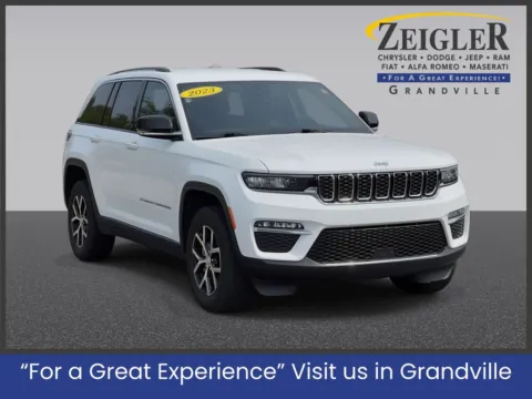 White 2023 Jeep Grand Cherokee Limited for sale in Grandville, MI