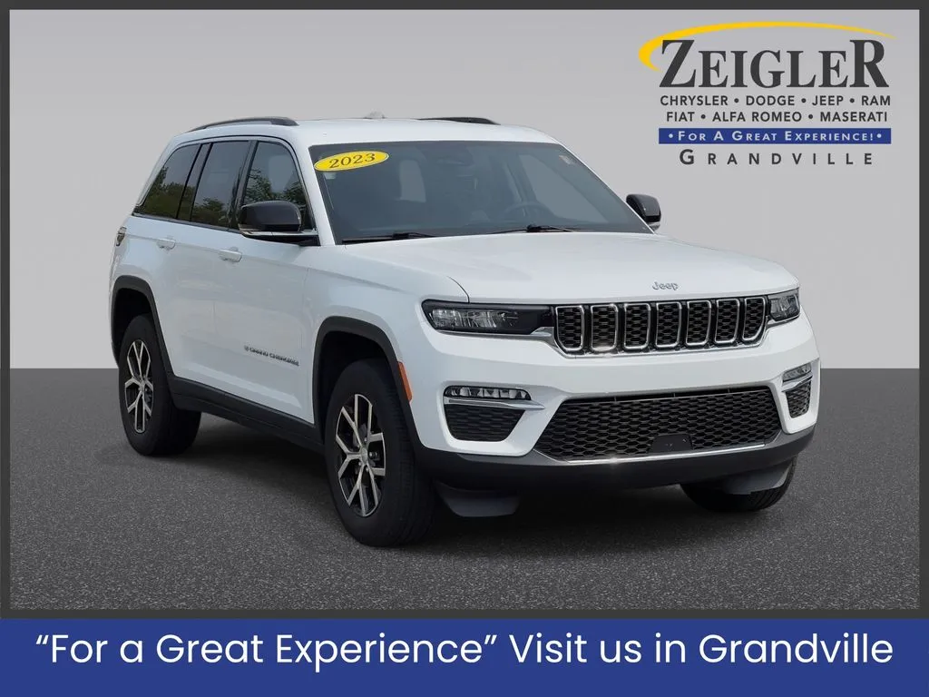 White 2023 Jeep Grand Cherokee Limited for sale in Grandville, MI