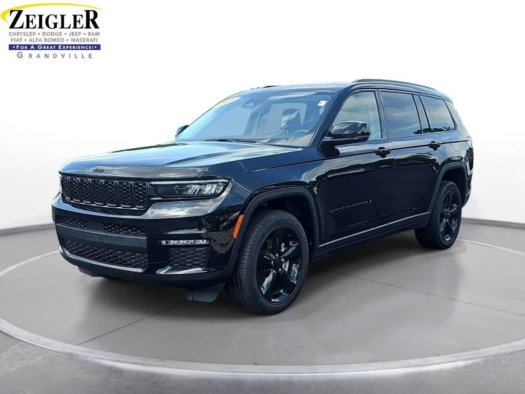 Black 2023 Jeep Grand Cherokee L Limited for sale in Grandville, MI