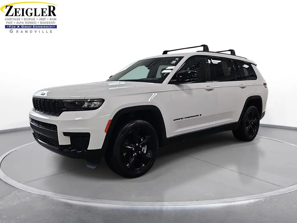 White 2023 Jeep Grand Cherokee L Altitude for sale in Grandville, MI