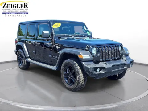 Another view of 2022 Jeep Wrangler Unlimited Sport Altitude for sale in Grandville, MI at Zeigler Chrysler Dodge Jeep Ram of Grandville