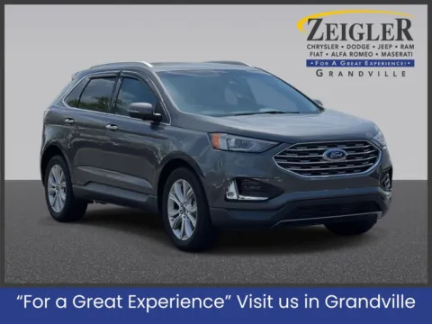 Gray 2019 Ford Edge Titanium for sale in Grandville, MI