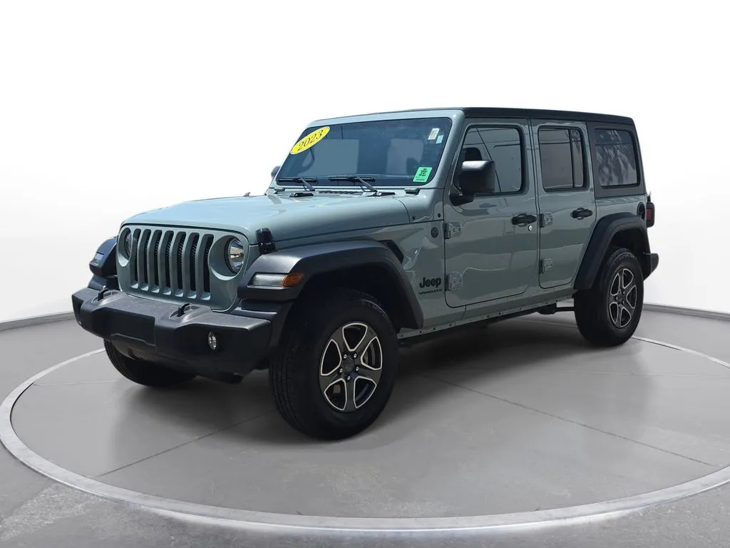 Gray 2023 Jeep Wrangler Sport S for sale in Grandville, MI
