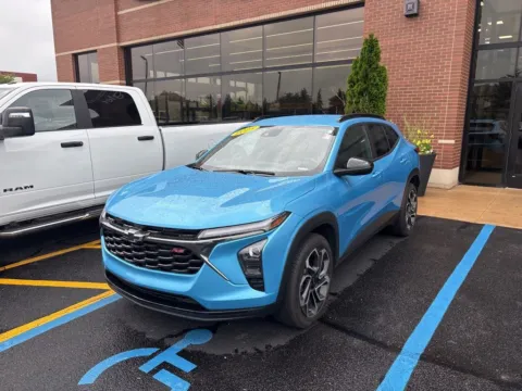 Blue 2025 Chevrolet Trax 2RS for sale in Grandville, MI