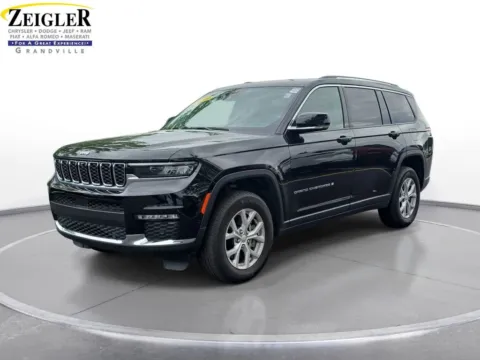 Black 2023 Jeep Grand Cherokee L Limited for sale in Grandville, MI