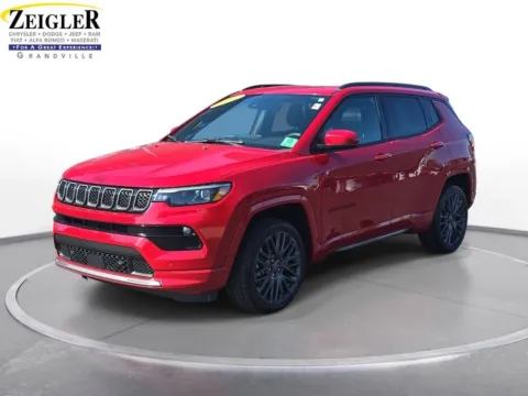 Red 2023 Jeep Compass Limited for sale in Grandville, MI