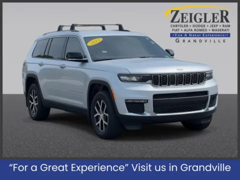 Silver 2023 Jeep Grand Cherokee L Limited for sale in Grandville, MI