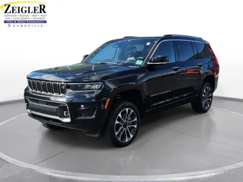 Black 2023 Jeep Grand Cherokee L Overland for sale in Grandville, MI