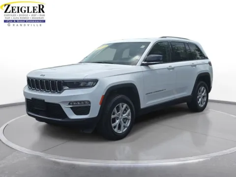 White 2023 Jeep Grand Cherokee Limited for sale in Grandville, MI