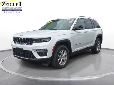 White 2023 Jeep Grand Cherokee Limited for sale in Grandville, MI