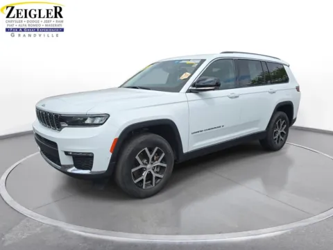 White 2023 Jeep Grand Cherokee L Limited for sale in Grandville, MI