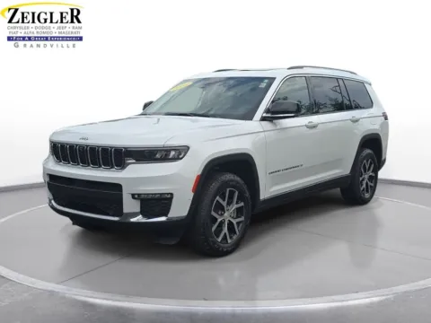 White 2023 Jeep Grand Cherokee L Limited for sale in Grandville, MI
