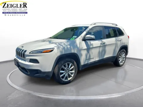White 2017 Jeep Cherokee Limited for sale in Grandville, MI