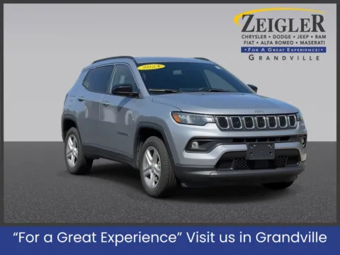 Silver 2024 Jeep Compass Latitude for sale in Grandville, MI