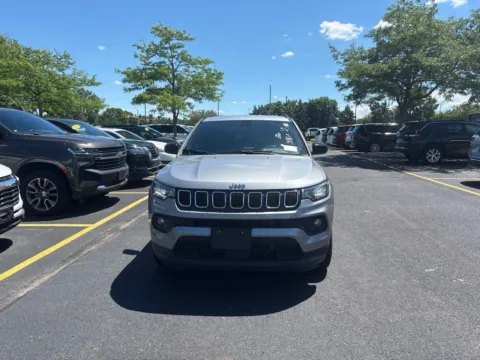 Silver 2024 Jeep Compass Latitude for sale in Grandville, MI